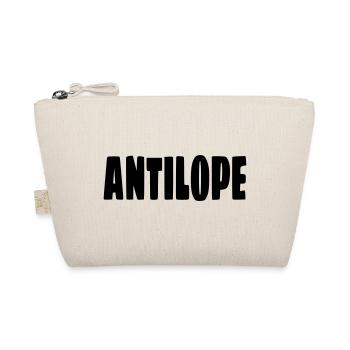 Antelope. For wheelchair users with humor # - Organic Pouch - nature - Front