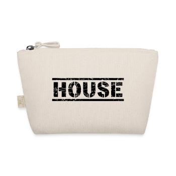 House - Bio-Täschchen - Natur - Vorne