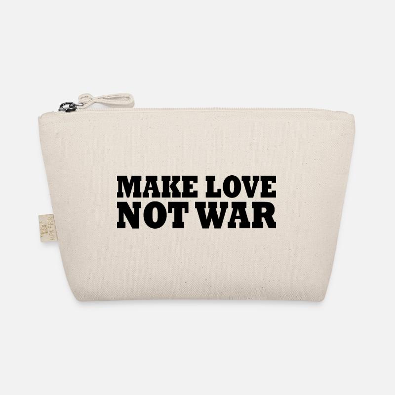 Make love not war Bio-Täschchen