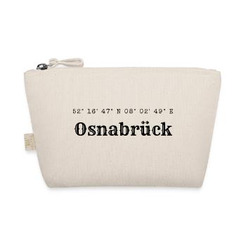 Osnabrück Koordinaten - Bio-Täschchen - Natur - Vorne