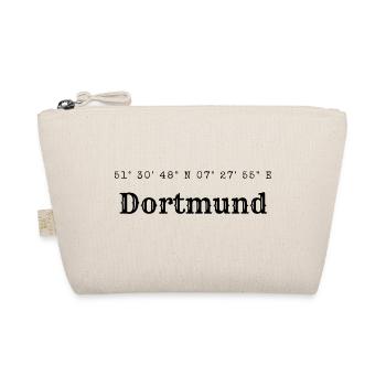 Dortmund Koordinaten - Bio-Täschchen - Natur - Vorne