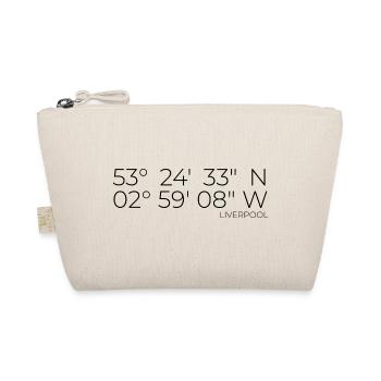 Coordinates: Liverpool, England - Organic Pouch - nature - Front