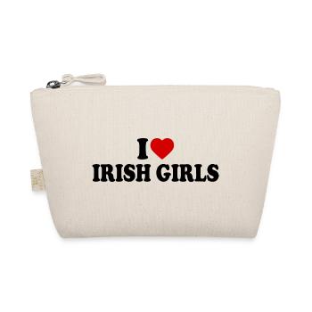 I love irish girls - Organic Pouch - nature - Front