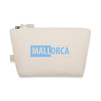 MALLorca im Kasten (hellblau / schwarz) - Bio-Täschchen - Natur - Vorne