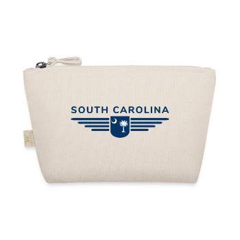 South Carolina Fan T-Shirt – For real fans! - Organic Pouch - nature - Front