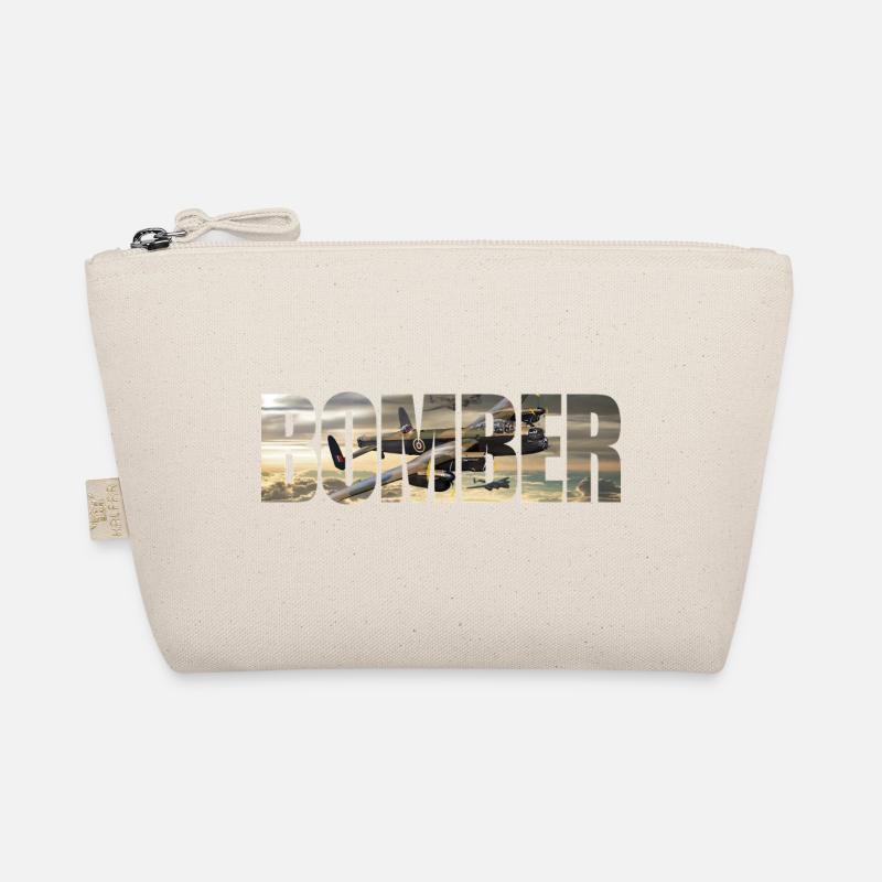 Bomber Avro Lancaster Organic Pouch