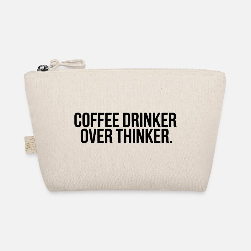 buveur de café penseur excessif Citation drôle Trousse biologique