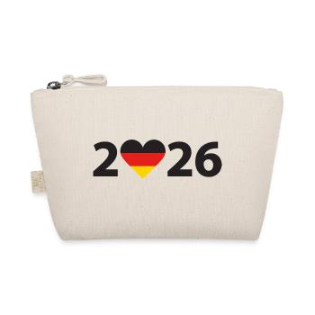 I love Germany 2026, Vacation in Germany 202 - Organic Pouch - nature - Front