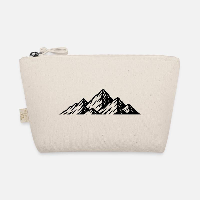 Berge Symbol Bio-Täschchen