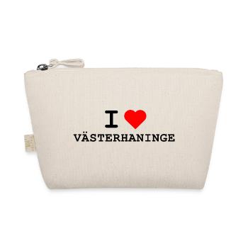 I love Västerhaninge - Ich liebe Västerhaninge  - Bio-Täschchen - Natur - Vorne