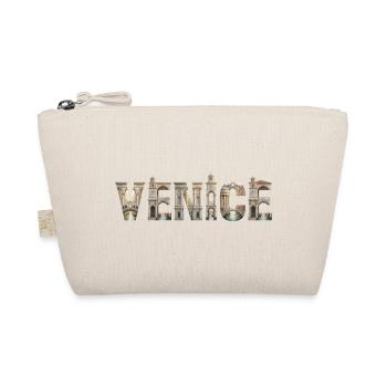Venice Typografie mit historischer Architektur - Bio-Täschchen - Natur - Vorne