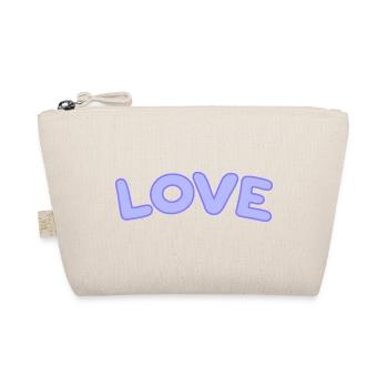 Pastel Love Bubbles - Organic Pouch - nature - Front