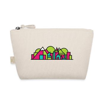 Skyline de la ville de Dornbirn Maison rouge Art moderne en ligne - Trousse biologique - nature - Devant