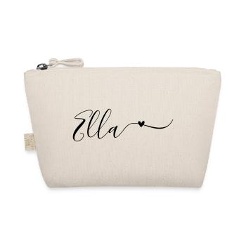 Prénom de famille Ella Décoratif - Trousse biologique - nature - Devant