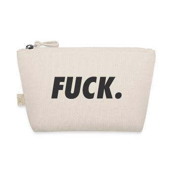 Fuck. Text. - Bio-Täschchen - Natur - Vorne