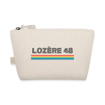 Lozere 48 T-Shirt Cadeau Humour - Trousse biologique - nature - Devant