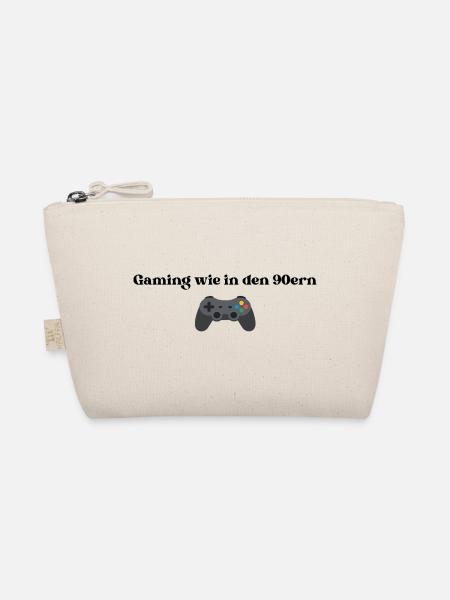 Gaming wie in den 90ern - Bio-Täschchen - Natur