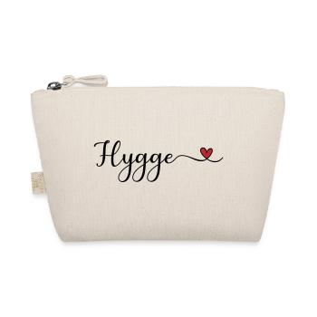 Hygge Herz - Bio-Täschchen - Natur - Vorne