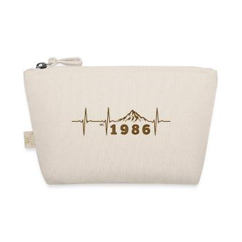 Animal Fun 40 Years Forties Gift Party 1986 - Organic Pouch - nature - Front