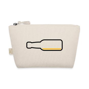 Beer Bottle Empty (Beer Beer Symbol / POS 2C) - Organic Pouch - nature - Front