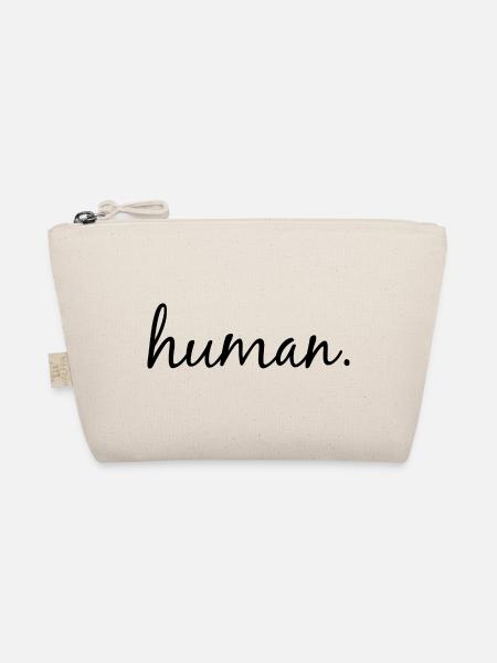 human. Menschenrechte für alle - Bio-Täschchen - Natur