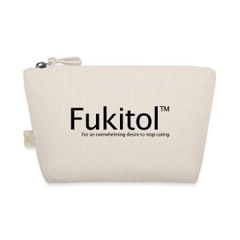 Je m’en fiche, la drogue, le fukitol, les hommes drôles, une - Trousse biologique - nature - Devant