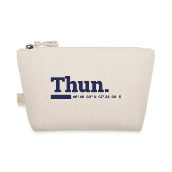 Thun Koordinaten - Bio-Täschchen - Natur - Vorne