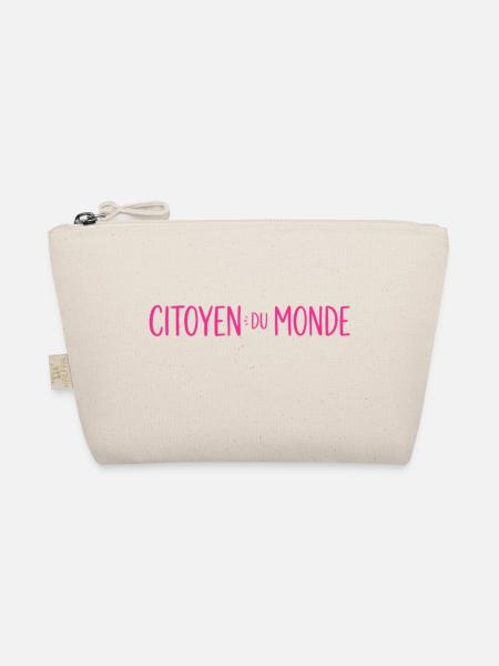 Citoyen du Monde – Globaler Bürger - Bio-Täschchen - Natur