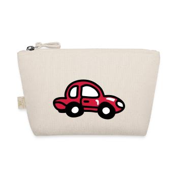 kleines Auto 3 - Bio-Täschchen - Natur - Vorne