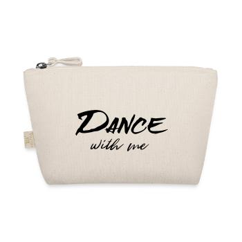 Dance with me - black - Dance Shirt - Bio-Täschchen - Natur - Vorne