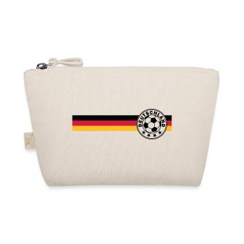 logo Football sur Deutschandfahne - Trousse biologique - nature - Devant