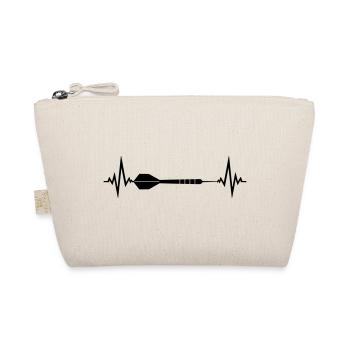 cool fréquence cardiaque pulsation logo texte y jouer - Trousse biologique - nature - Devant