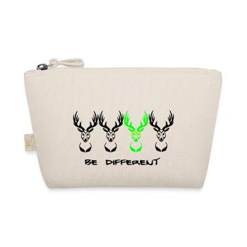 Be different! Un cerf Nerd Geek 3c - Trousse biologique - nature - Devant