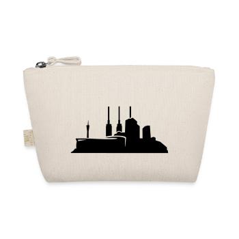 Hannover // Skyline // Silhouette // Skylineshirt - Bio-Täschchen - Natur - Vorne