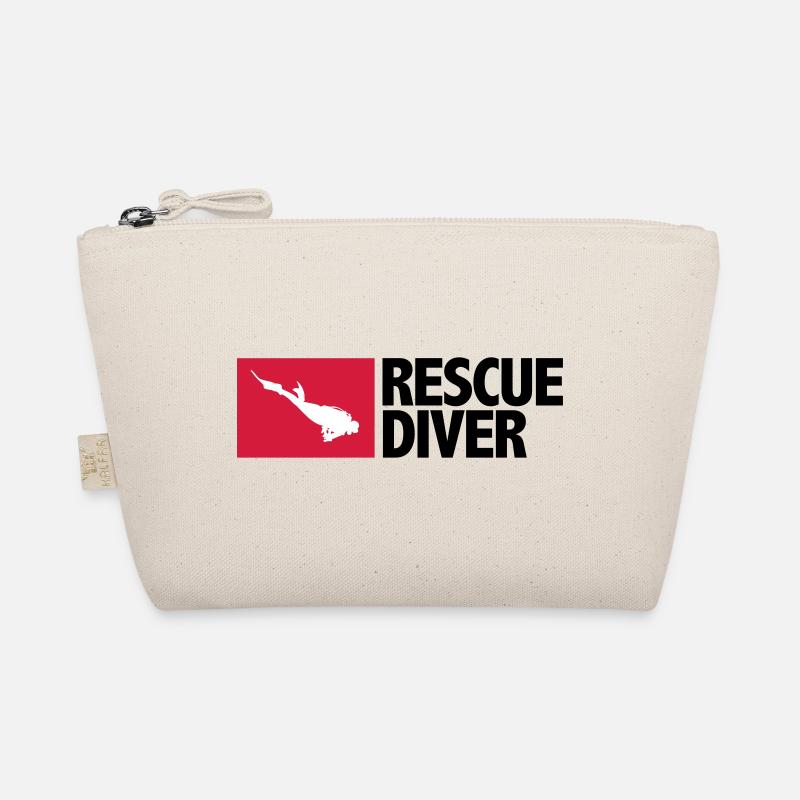 Rescue Diver - Bio-Täschchen - Natur