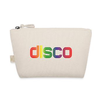 Disco Spectrum Neon Retro - Bio-Täschchen - Natur - Vorne