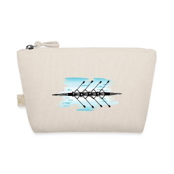 Rudern, Ruderteam, Boot und Wasser - Trousse biologique - nature - Devant