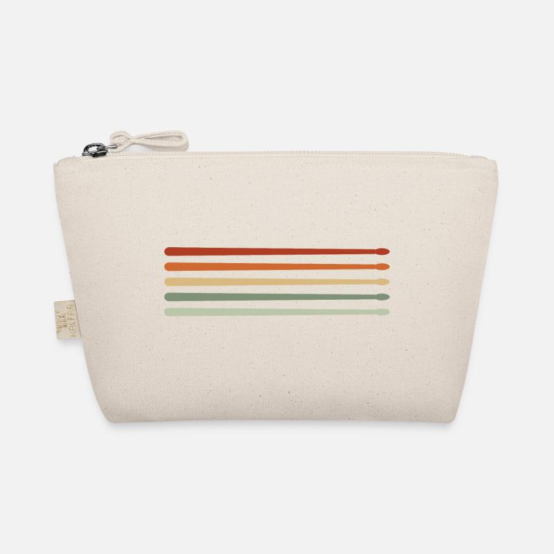 Drums Drumsticks Drummer - Organic Pouch - nature