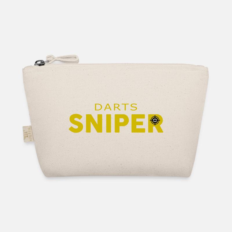 Darts Sniper - Präzisionsspieler Design Bio-Täschchen