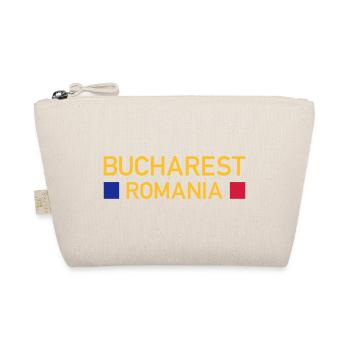 Bucharest, Romania (two squares) - Organic Pouch - nature - Front