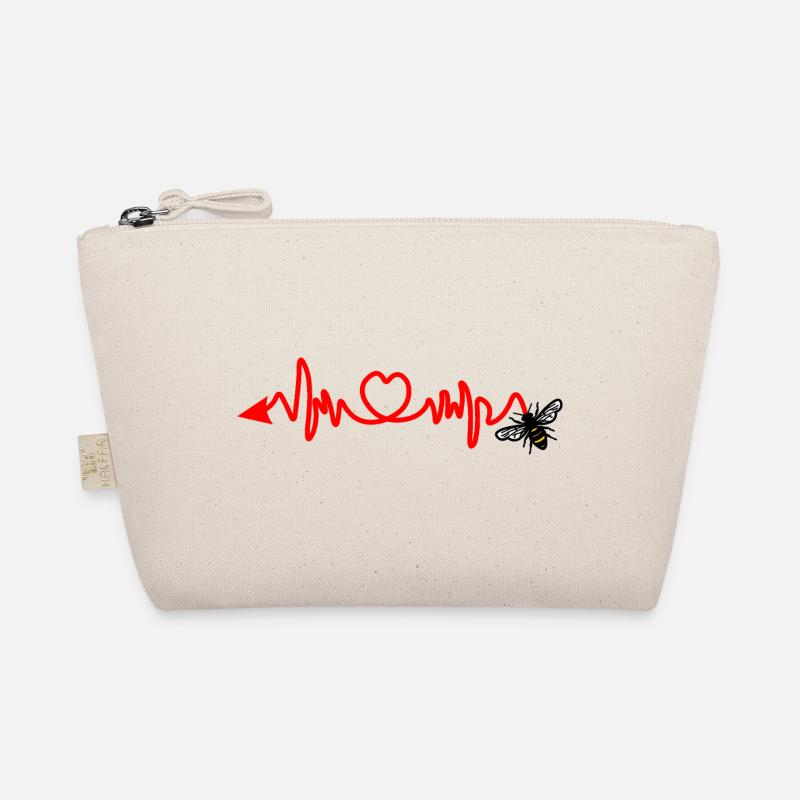 Cardio-Herzfrequenz, Biene mit Stachel oder Pfeil Bio-Täschchen