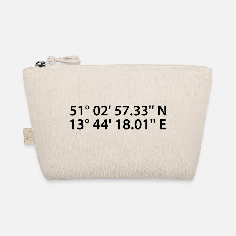 Dresden coordinates Organic Pouch