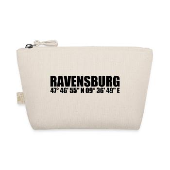 Ravensburg Koordinaten - Bio-Täschchen - Natur - Vorne