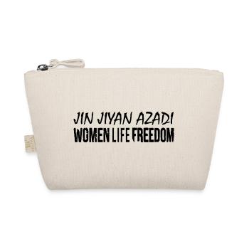 jin jiyan azadi women life freedom iran - Organic Pouch - nature - Front