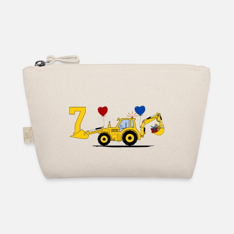 Tracteur excavatrice 7e anniversaire Trousse biologique