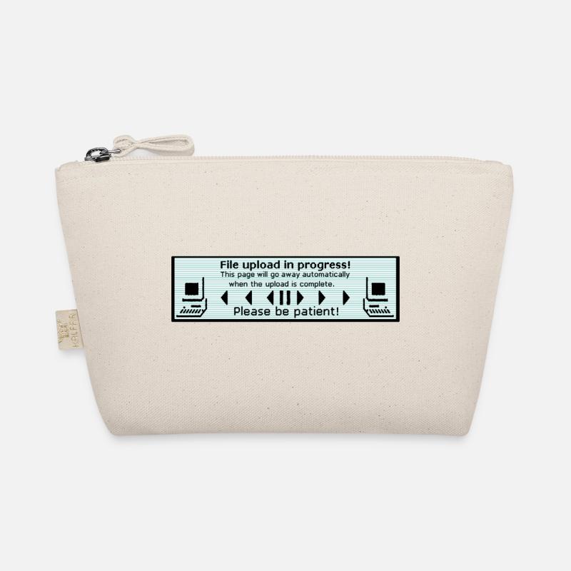 File upload in progress! - Computer fun Organic Pouch