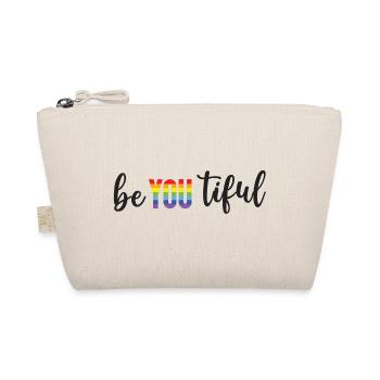Pride Month LGBT - BeYOUTiful - Organic Pouch - nature - Front