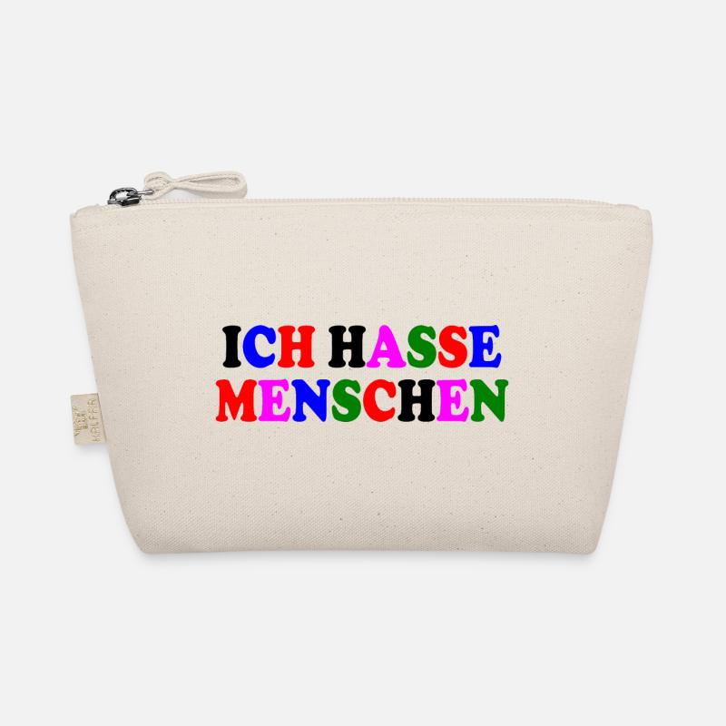 Ich hasse menschen Bio-Täschchen