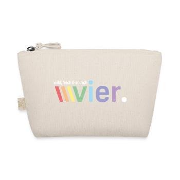 Wild, cheeky and finally four - Organic Pouch - nature - Front