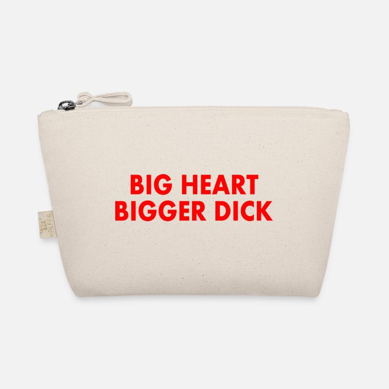 big heart bigger dick Bio-Täschchen